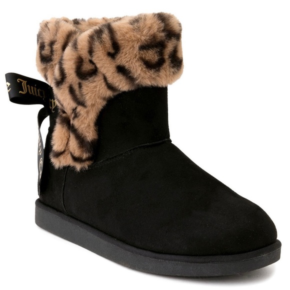 Juicy Couture Shoes - Juicy Couture Winter Bow Booties